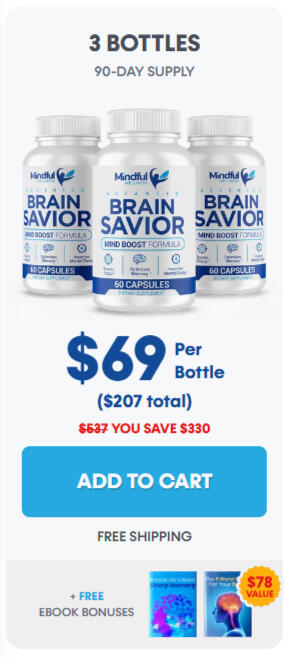 brain savio 3 bottle