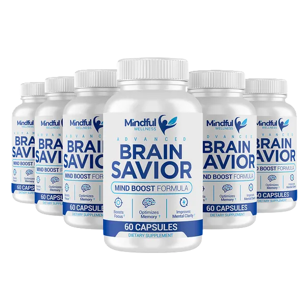 Brain Savior 6 bottle pack 180 day supply best value